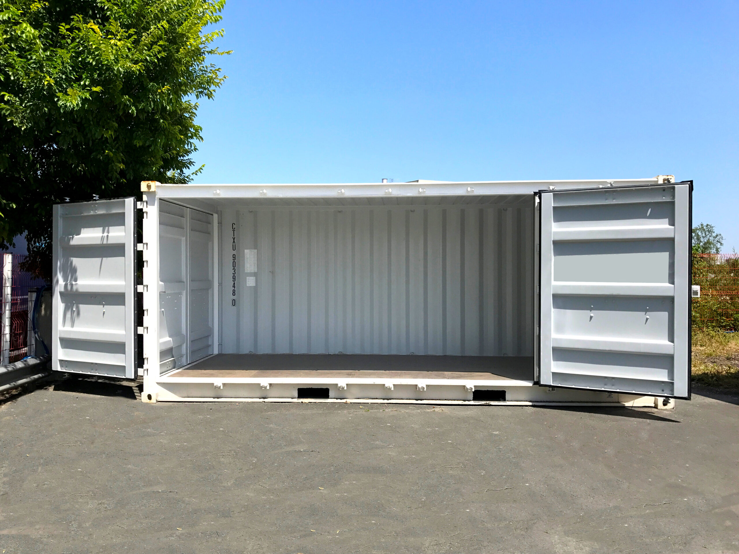 Conteneur open side