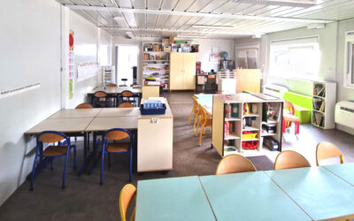 Salle de classe provisoire : la solution modulaire
